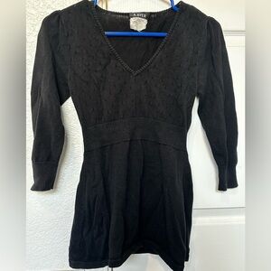 Black V-Neck Shirt